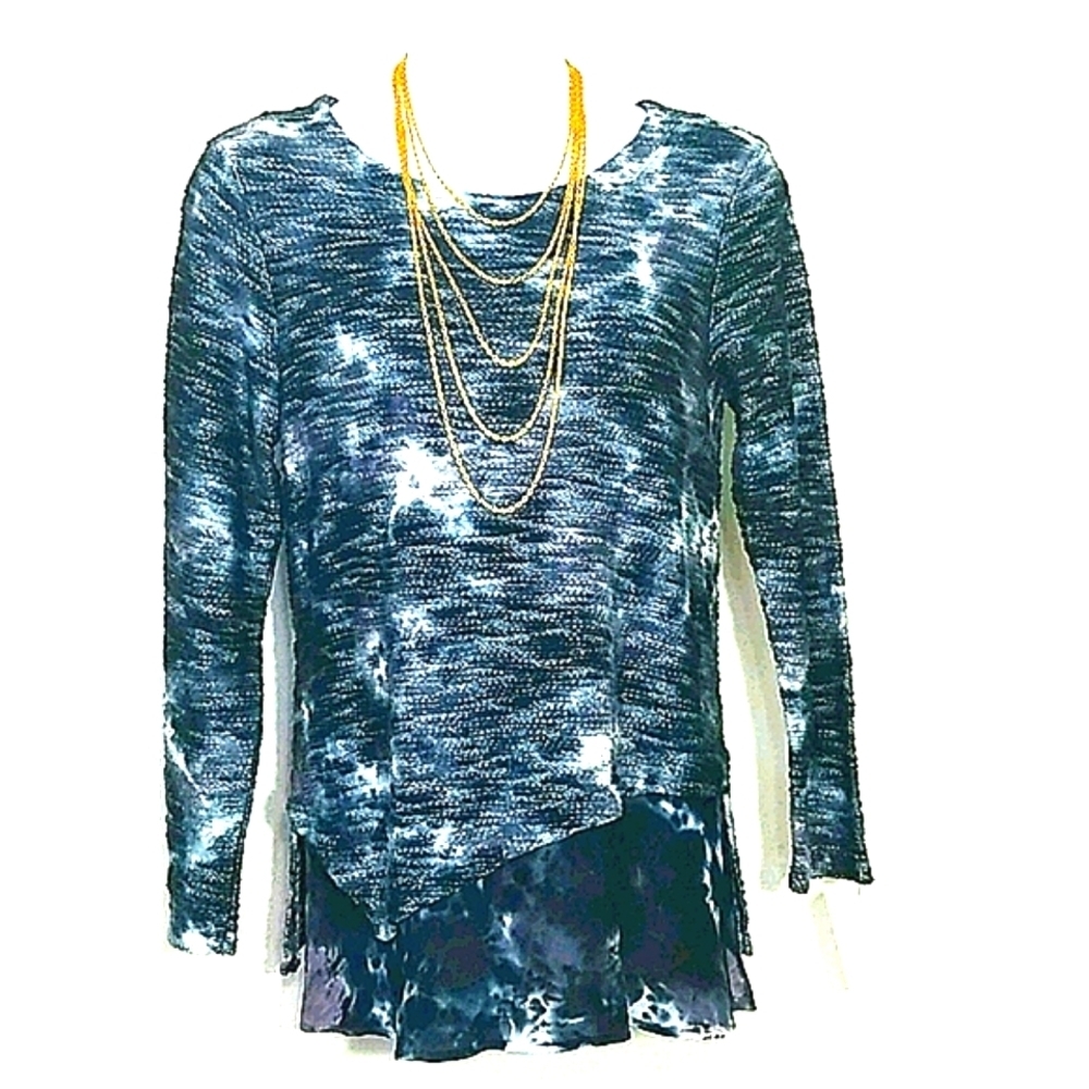 Xcvi Sweater Top Pull On Long Sleeve Knit New Neiman Marcus Large